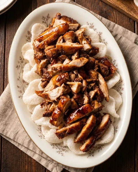 Hoisin kip pannenkoekjes (Peking-stijl)